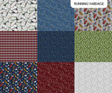On The Green block (9 golf related designs tiled 3x3)