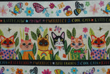 Puddy Cats - 44/45" - 100% Cotton