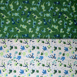 Group swatch follow my footprint (dino) themed fabrics in various styles/colours