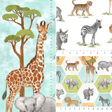 Baby Safari - 45" - 100% Cotton