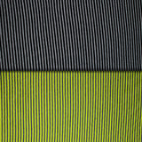 Group swatch assorted Bamboo Stripe printed fabrics in various colours