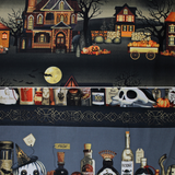 Haunted Village - 45" - 100% Cotton
