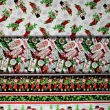 Group swatch All That Glitters is Snow themed fabrics in various styles/colours