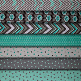 Group swatch Mint Condition themed fabrics in various styles/colours