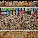 Group swatch Ale House themed fabrics in various styles/colours