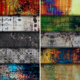 Group swatch abandoned fabric collection in various styles/colours