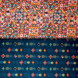 Group swatch Sunfluo themed fabrics in various styles/colours