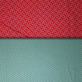 Group swatch vintage print fabric in various styles