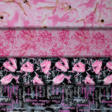 Group swatch assorted ballet themed fabrics in various styles/colours
