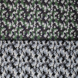 Group swatch small camo prints in green and grey colour options