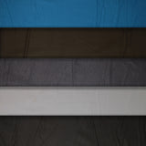 Group swatch solid flannel fabric in various colours