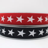 Star printed elastic rolls in various colours