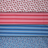 Group swatch shortcake collection fabrics in various styles/colours