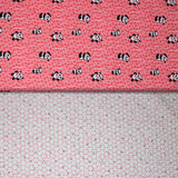Group swatch panda love collection fabrics in various styles/colours