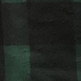 Hunter (green) and black buffalo plaid printed polar fleece