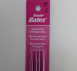 Double Pointed Knitting Needles - Set of 4 - 7" (18cm) - Silvalume/Susan Bates