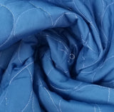 Quilted Milky Pique - 45" - 65% Polyester 35% Cotton