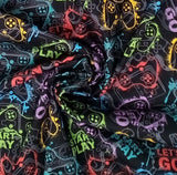 Video Games - 45" - 100% Cotton