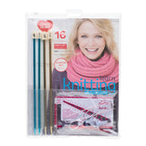 Learn knitting starter kit packaging