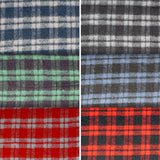 Small Plaid Flannel - 44/45" - 100% Cotton Flannel