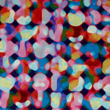 Square swatch of print "Marbles" from the collection Log Tavern Road.