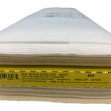 Full roll of white midweight stabilizer (sew-in)