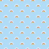 Square swatch Sundaze themed fabric