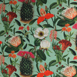 Swatch of multi floral fabric