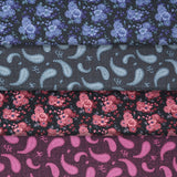 Rainbow Sampler (Blue & Pink) - 44/45" - 100% Cotton