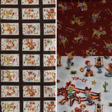 Rootin Tootin - 45" - 100% Cotton