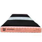 Sheer-knit fusible tricot interfacing roll in black