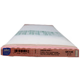 Sheer-knit fusible tricot interfacing roll in white