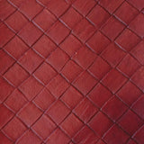 Marinara (Dark Red) swatch of tile textured vinyl