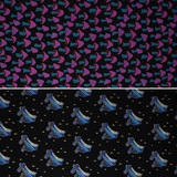 Group swatch Darlings 2 fabric in various colours/styles