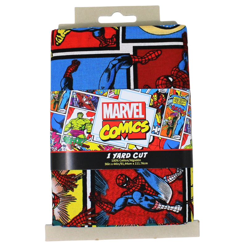 Marvel SpiderMan Stack Fabric by the yard