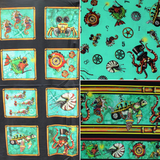 Aquatic Steampunkery - 45" - 100% Cotton