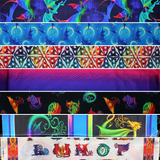 Rainbow Dragon - 45" - 100% Cotton