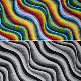 Terrain Wave - 45" - 100% Cotton