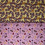 Wonka Treats - 45" - 100% Cotton