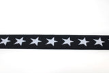 Star printed elastic in marine