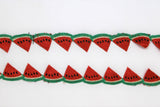 Decorative trim in watermelon