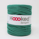 Zpagetti Yarn ball in dark green shades