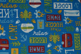 Loving Camp Life - 44/45" - 100% Cotton