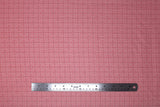 Flat swatch Boots and Spurs printed fabric in Pink Diamonds & Flowers on Light Pink