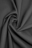 Swirled swatch bull denim in black