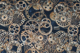 Clocks - 44/45" - 100% Cotton