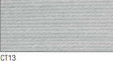 Swatch of Crafter DK yarn in shade CT13 (pale light blue/purple)