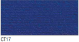 Swatch of Crafter DK yarn in shade CT17 (royal blue)