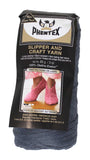 Ball of Phentex Slipper and Craft Yarn in packaging (dark grey)