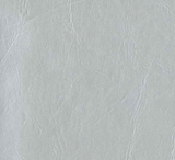 Silver swatch of Daytona (lightly wrinkled) vinyl